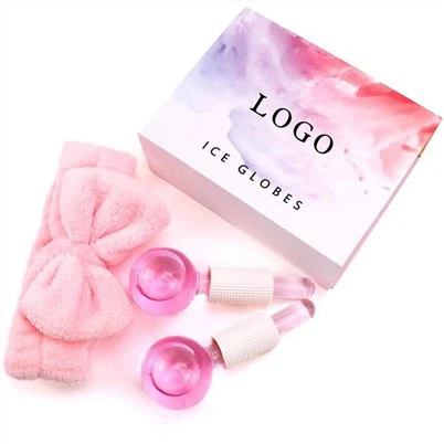 Jéggömbök és fejpánt készlet arcmasszázs