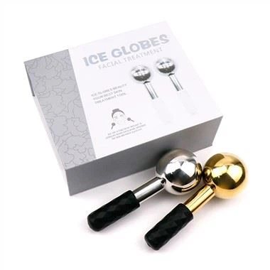 Cryo rozsdamentes acél jéggömbök arckezelésre