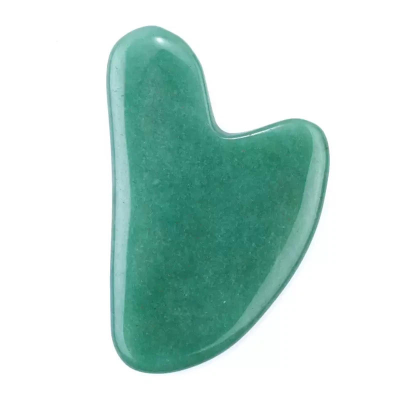 Zöld aventurine gua sha szerszám