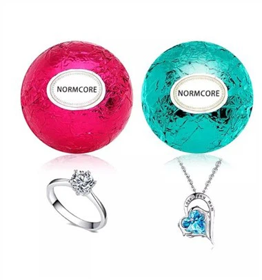 Fürdőbomba ékszerekkel